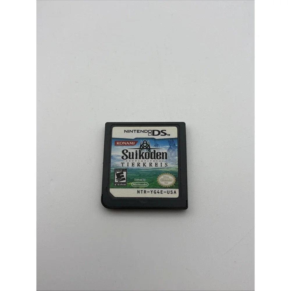 Suikoden Tierkreis Nintendo DS Authentic NTSC-U/C Game Cartridge NTR-YG4E-USA